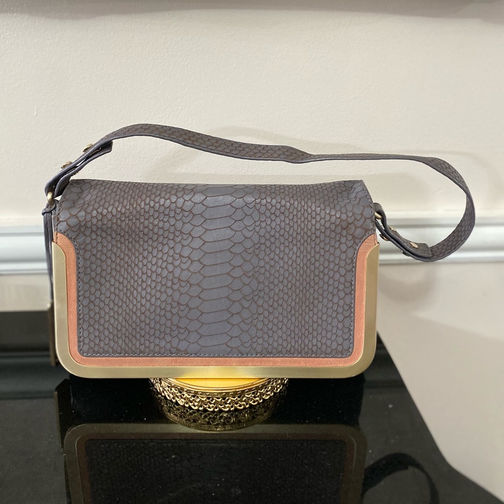 Botkier Leather purple lavender bag